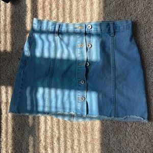 Denim skirt